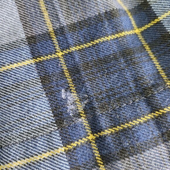 Lands End Youth Girls School Uniform Jumper 16+ and Skirt 16 Blue Yellow Plaid - Picture 14 of 16